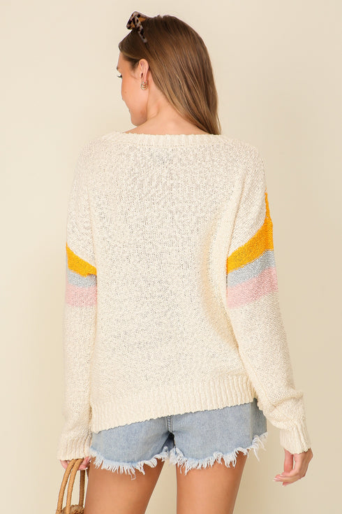 CHEVRON SWEATER